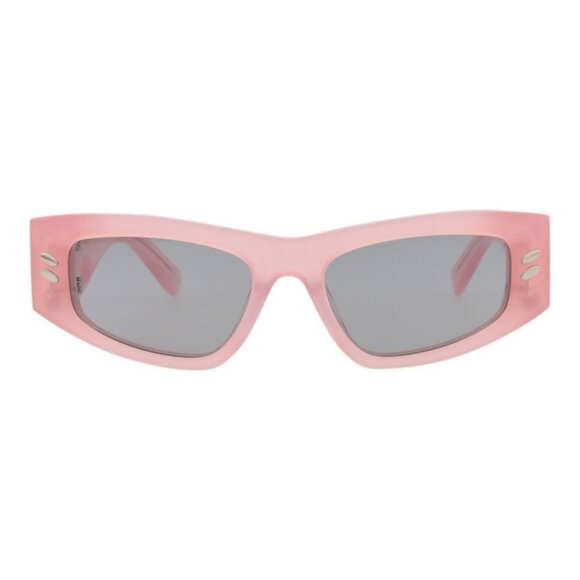 Stella McCartney Womens Cat Eye Pink Pink Smoke Fashion Designer Eyewear - Picture 1 of 4
